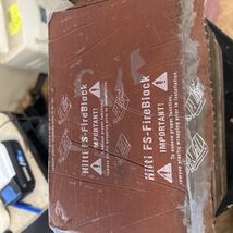 Lot of 4 Hilti FS Firestop Block - $120.00
