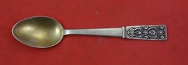 Russian Sterling Silver Coffee Spoon GW .875 silver star in sickle mark 5 3/8&quot; - $68.31