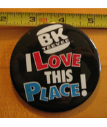 BK Teevee I Love This Place Pinback Button - £3.84 GBP