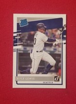 2020 Panini Donruss Kyle Lewis Rated Rookie Rc #56 Seattle Mariners Free Ship - $1.99