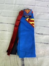 DC Comics Superman Supergirl Licensed Knee High Socks With Shiny Cape 1 ... - £8.30 GBP