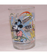 Vintage Disney Anniversary Glass 100 Years Magic Cup Steamboat McDonalds... - $13.48 CAD