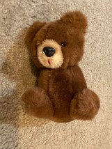 1968 Kamar Stuffed Plush Bear Brown 8 Inch Vintage - £13.94 GBP