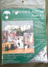 Concord House Frame Kit Kessler Precut Fabric Makes 7 Inch Padded Foldin... - £15.81 GBP