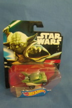 Toys Mattel NIB Hot Wheels Disney Star Wars Yoda Die Cast Car - $8.95