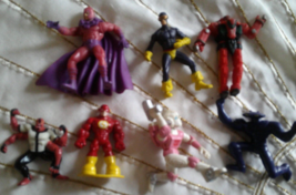 Mixed lot of 7 Super Heroa &amp; villians. Marvel,dc comics,Sabon,Ben10, Flash + - £11.07 GBP