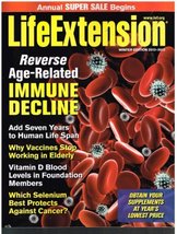 LIFE EXTENSION Magazine (Winter 2012) Reverse Age-Related Immune Decline [Single - £7.66 GBP