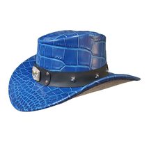 Bounty Hunter Leather Hat - $285.00