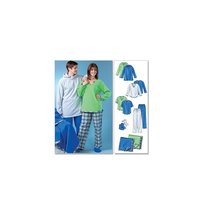 McCall&#39;s Patterns M4675 Misses&#39;/Men&#39;s/Teen Boys&#39; Tops, Pants, Socks and ... - £5.95 GBP