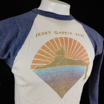 VTG Jerry Garcia Band Cats under the Stars White Blue Raglan T Shirt Sz ... - £154.61 GBP