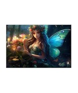 Art Giclee Oil Painting Modern fairy butterfly picture II on Canvas - £7.34 GBP+