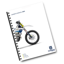 HUSQVARNA 2024 - FE 350w 350 PRO - OWNERS MANUAL - REPRINTED COMB BOUND - $25.14
