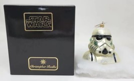 1998 Christopher Radko Star Wars Stormtrooper Ornament w/ Tag and Box U16 - £109.76 GBP