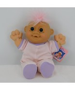 Russ Troll Kidz Pookie Baby Girl Pink Hair Doll Soft Body In Pajama Outf... - £11.53 GBP