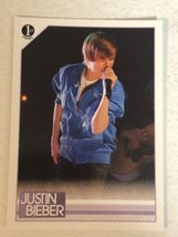 Justin Bieber Panini Trading Card #49 - £1.55 GBP