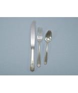 Westmorland Sterling Lady Hilton 1940 3-Piece Place Setting Knife Fork S... - $97.00