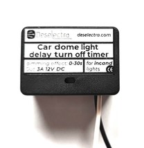Car dome interior light delay switch module with dimming effect 1 to 30 sec - $11.59