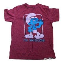 Vanity Smurf T-shirt Old Navy kids Collectible Small red hefty smurf on front - £5.50 GBP