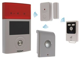 Wireless BT Door Alarm including 1 x Door Contact &amp; Indoor &amp; Outdoor Bat... - £85.32 GBP
