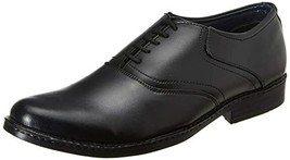 Mens Dress Shoes with Laces Round Toe synthetic Leather US size 7-12 Bla... - £30.00 GBP