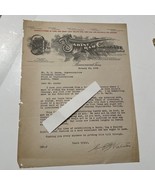 Sabine Tram Company Letter 1929 signed C. E. Walden Letterhead Texas Eph... - $187.03 CAD