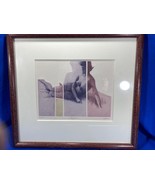 Framed Nude Art Etching 18”x16” Dale Rayburn Limited Edition #52/80 “Saf... - £132.01 GBP