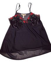 Lane Bryant Intimates Embroidered Baby Doll Teddy Lingerie Sz 22/24 Semi Sheer - £15.30 GBP