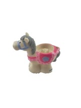 Fisher Price Little People LITTLE KINDOM CASTLE White Pink Horse Toy Figure - $8.89