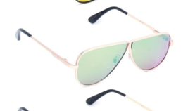 New Multi Color Aviator Shape Fashion Sunglasses - $12.87