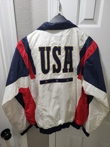 Vintage USA Olympics Jacket And Pants Mens Size Large Embroidered - $45.40