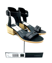 Dolce Vita Rae Ankle Strap Leather Sandals- Black, US 6.5M - £23.34 GBP