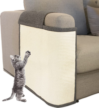 Cat Scratch Furniture Couch Protector with Natural Sisal  (Right Hand) - £36.60 GBP