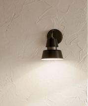 New Kichler Lozano 1-Light 9.75-in Black Outdoor Wall Light - £64.06 GBP