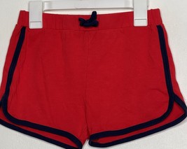 Big Girls Shortie Shorts Red with Navy Trim Size Medium EPIC THREADS $24 - NWT - £4.29 GBP