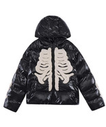 Skeleton Shiny Puffer Jacket - €77,99 EUR