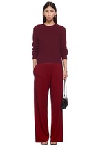 Enza Costa cashmere easy long sleeve crew Red - $3,744.01 MXN