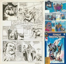 Jan Duursema &amp; Tom Mandrake SIGNED Original TSR AD&amp;D Annual #1 Comic Art Page - £126.58 GBP