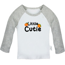 Little Cutie Novelty T-shirts Newborn Baby Graphic Tees Infant Tops Kids Clothes - £8.50 GBP+