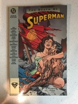 VINTAGE THE DEATH OF SUPERMAN 1993 FIRST PRINT PAPERBACK DC Comics - £33.34 GBP