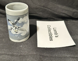 Port. Arkansas Tx Seagull 3&quot; Shot Glass ceramic Blue Grey White by AGIFT... - £10.18 GBP