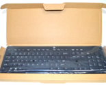 Genuine HP PS/2 Keyboard KB-1469 Slim Keyboard Wired 803180-001 Black - $18.66