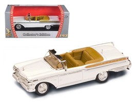 1957 Mercury Turnpike Cruiser White 1/43 Diecast Model Car by Road Signature - $24.35