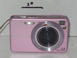 Sony Cyber-shot DSC-W120 7.2MP Digital Camera - Pink Tested Works - £193.31 GBP