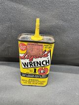 Empty Early Vintage Liquid Wrench Oiler 4 Oz. Display Can Solder Seal Pe... - $24.68