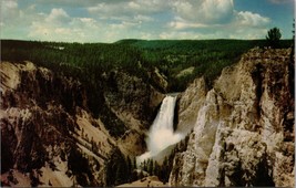 Grand Canyon of Yellowstone Showing Lower Falls from Moran Point Postcard PC363 - £3.92 GBP