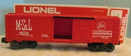 VINTAGE LIONEL 0 - O27 GAUGE MINNEAPOLIS ST LOUIS RED TRAIN CAR W /BOX-6... - £35.97 GBP