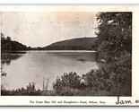 Great Blue Hill Houghton&#39;s Pond Milbury Massachusetts MA 1905 UDB Postca... - $6.20