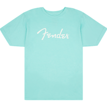 Fender® Spaghetti Logo T-Shirt, Daphne Blue, Small - £19.66 GBP