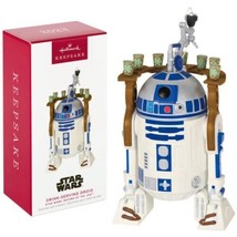 Star Wars R2-D2 Drink Serving Droid Christmas Ornament Hallmark Bartende... - £38.11 GBP