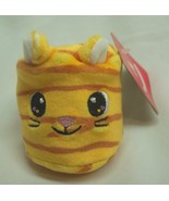 AURORA Pet Mallows MINI ORANGE TABBY CAT 2&quot; Bean Bag STUFFED ANIMAL TOY NEW - $20.90 CAD